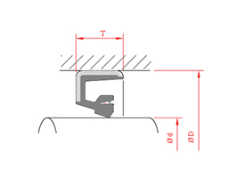 OIL SEAL HSBB