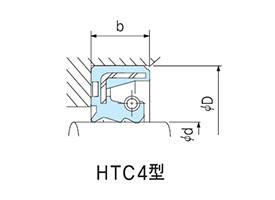 OIL SEAL HTC4