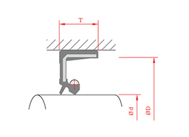 OIL SEAL HTCV